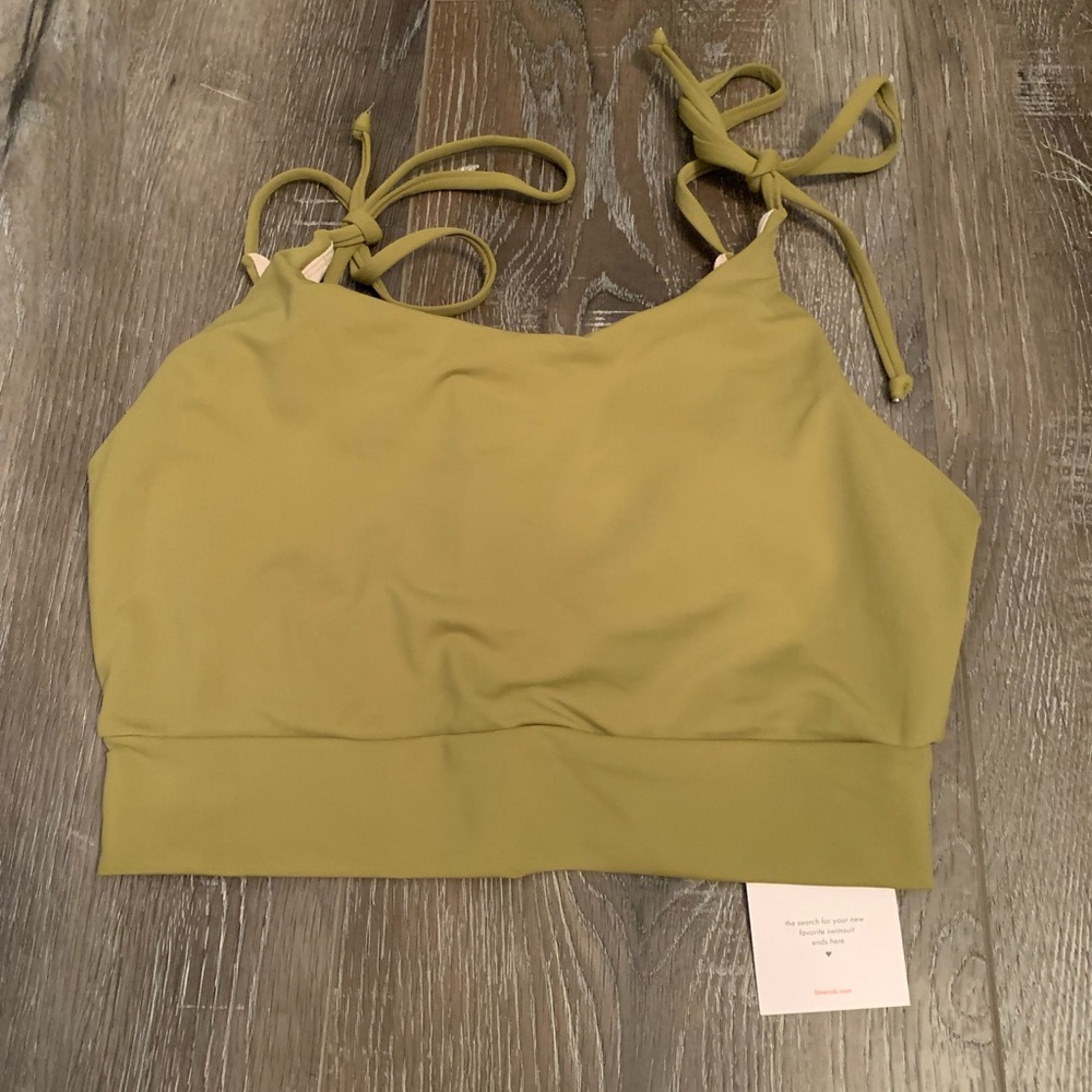 Lime Ricki Swim Top